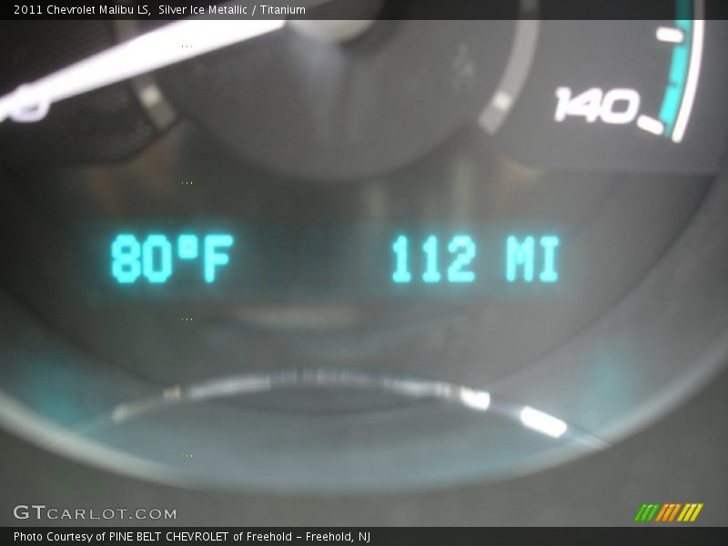 Silver Ice Metallic / Titanium 2011 Chevrolet Malibu LS