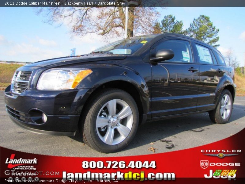 Blackberry Pearl / Dark Slate Gray 2011 Dodge Caliber Mainstreet