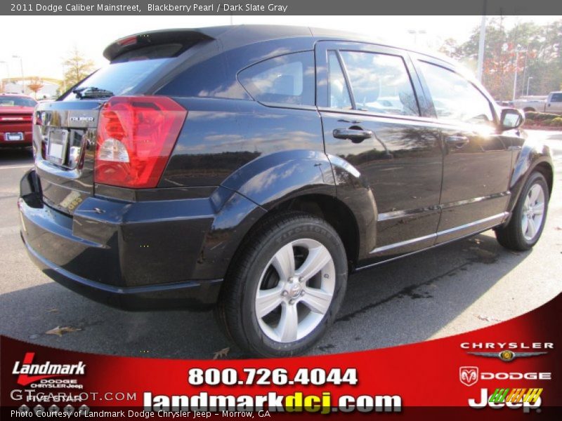 Blackberry Pearl / Dark Slate Gray 2011 Dodge Caliber Mainstreet