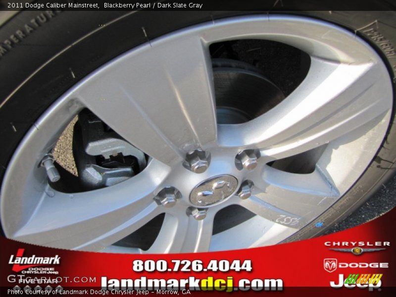Blackberry Pearl / Dark Slate Gray 2011 Dodge Caliber Mainstreet