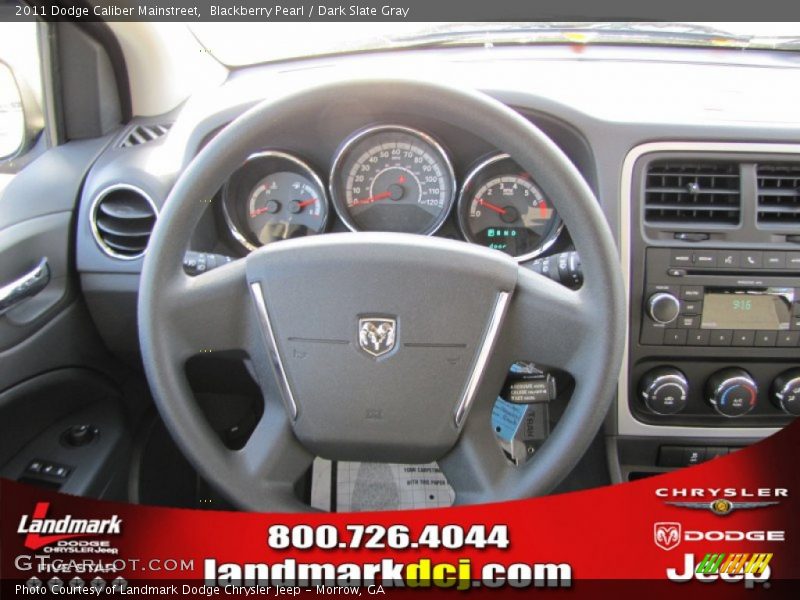 Blackberry Pearl / Dark Slate Gray 2011 Dodge Caliber Mainstreet