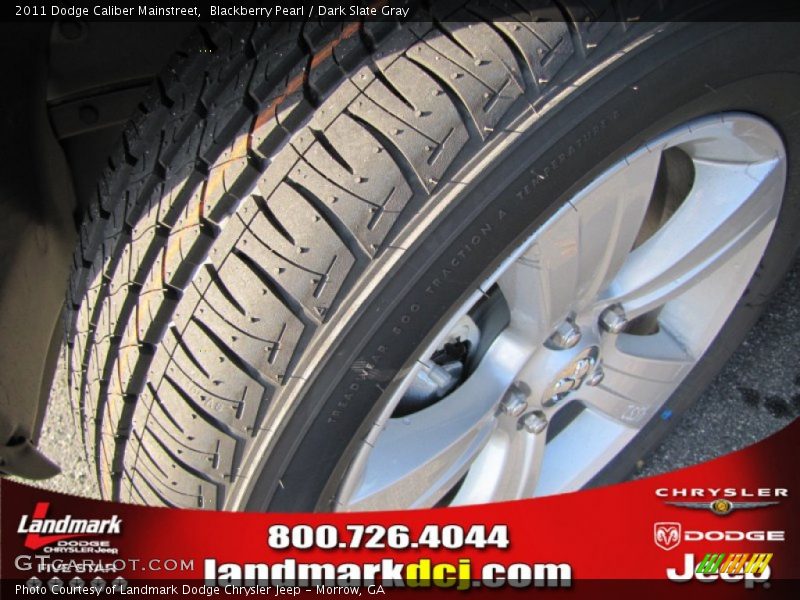 Blackberry Pearl / Dark Slate Gray 2011 Dodge Caliber Mainstreet