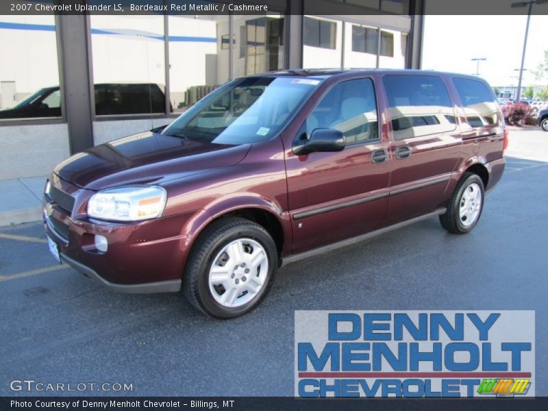 Bordeaux Red Metallic / Cashmere 2007 Chevrolet Uplander LS