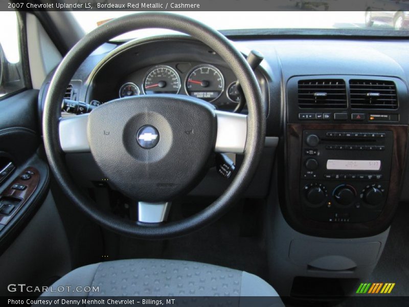Dashboard of 2007 Uplander LS