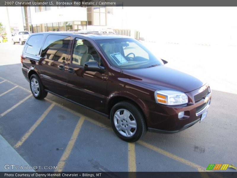 Bordeaux Red Metallic / Cashmere 2007 Chevrolet Uplander LS