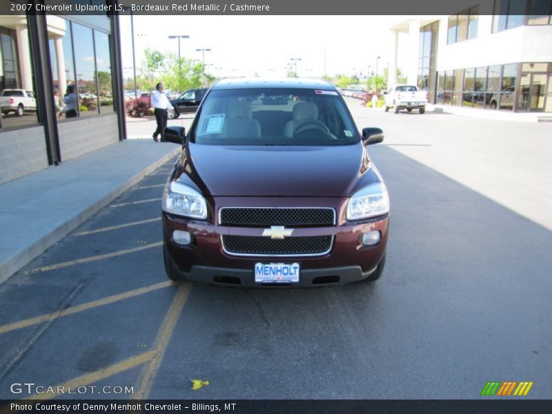 Bordeaux Red Metallic / Cashmere 2007 Chevrolet Uplander LS