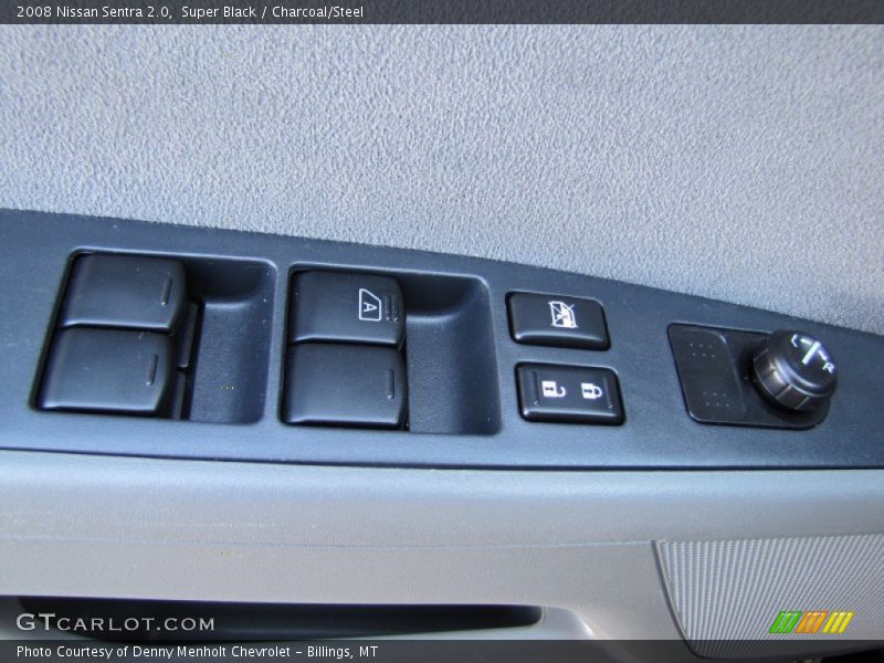 Super Black / Charcoal/Steel 2008 Nissan Sentra 2.0
