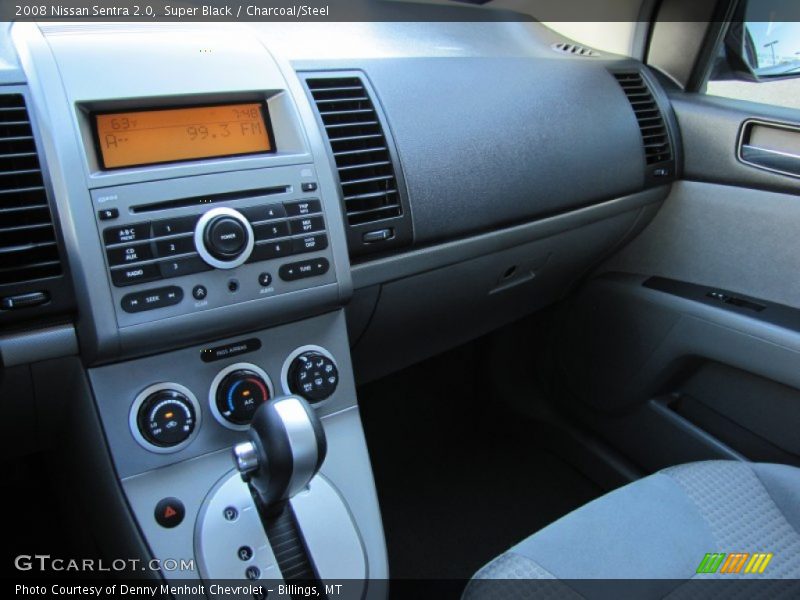 Super Black / Charcoal/Steel 2008 Nissan Sentra 2.0