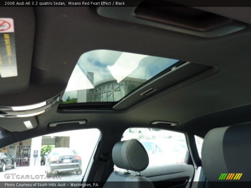 Misano Red Pearl Effect / Black 2008 Audi A6 3.2 quattro Sedan