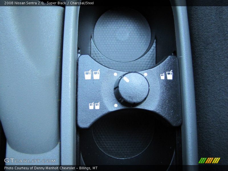 Super Black / Charcoal/Steel 2008 Nissan Sentra 2.0