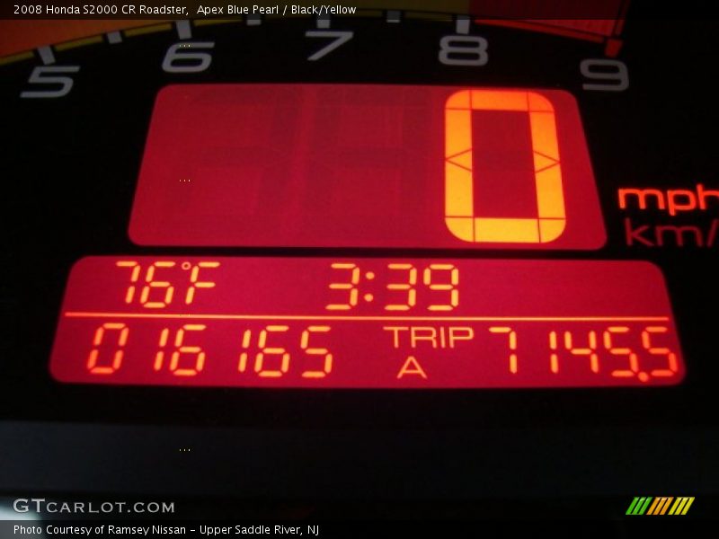  2008 S2000 CR Roadster CR Roadster Gauges