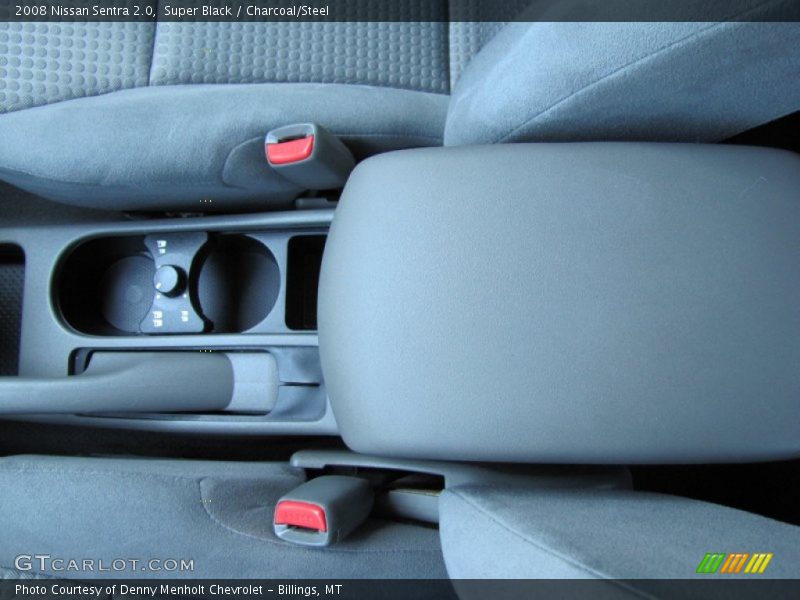 Super Black / Charcoal/Steel 2008 Nissan Sentra 2.0