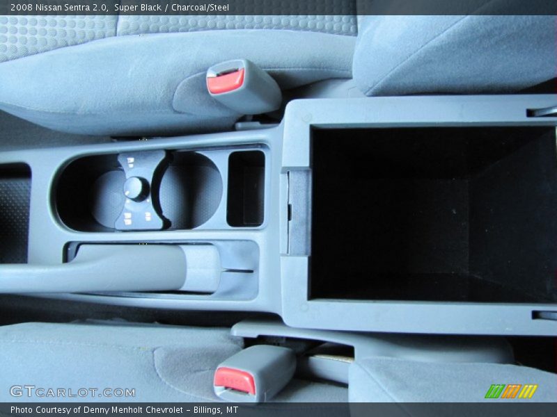 Super Black / Charcoal/Steel 2008 Nissan Sentra 2.0
