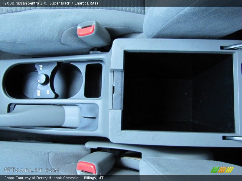 Super Black / Charcoal/Steel 2008 Nissan Sentra 2.0