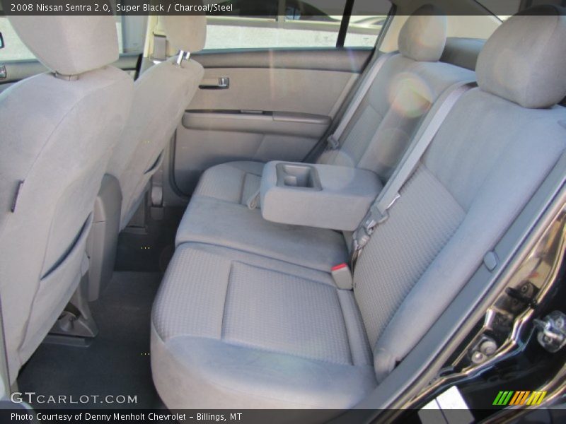 Super Black / Charcoal/Steel 2008 Nissan Sentra 2.0