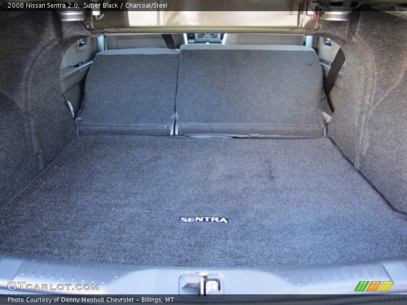 Super Black / Charcoal/Steel 2008 Nissan Sentra 2.0