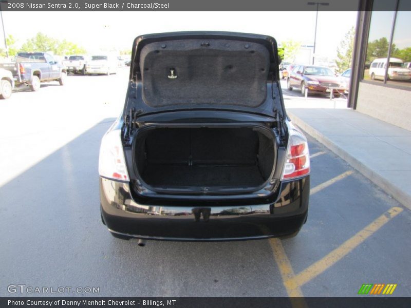 Super Black / Charcoal/Steel 2008 Nissan Sentra 2.0