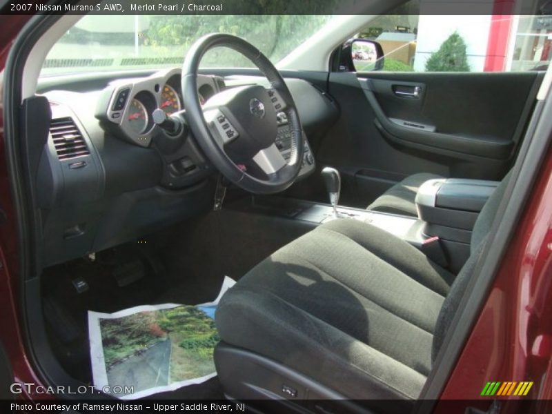 Merlot Pearl / Charcoal 2007 Nissan Murano S AWD