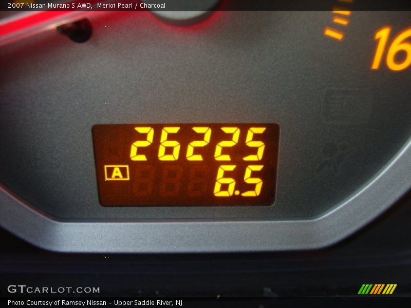 Merlot Pearl / Charcoal 2007 Nissan Murano S AWD