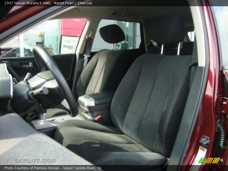 Merlot Pearl / Charcoal 2007 Nissan Murano S AWD