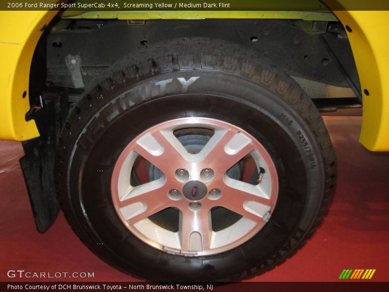 Screaming Yellow / Medium Dark Flint 2006 Ford Ranger Sport SuperCab 4x4