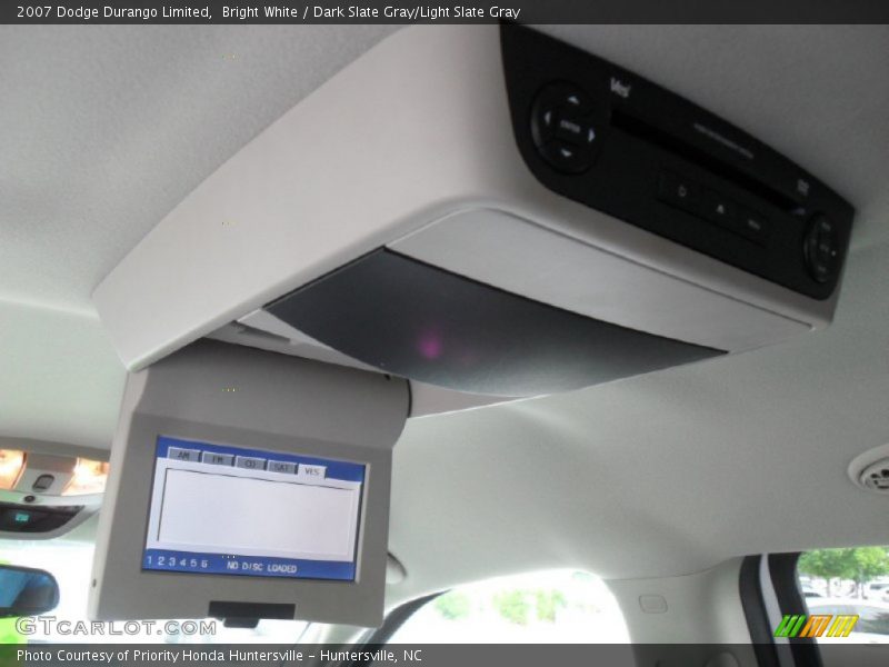 Bright White / Dark Slate Gray/Light Slate Gray 2007 Dodge Durango Limited