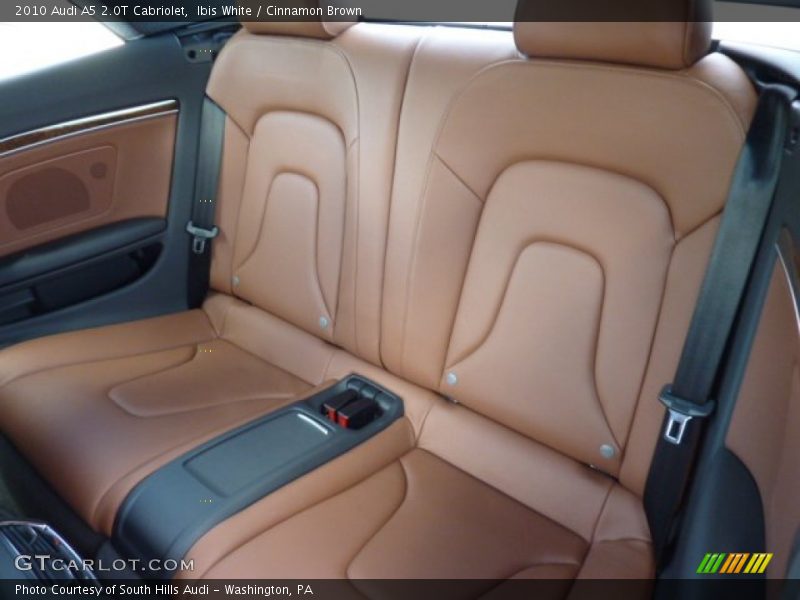  2010 A5 2.0T Cabriolet Cinnamon Brown Interior