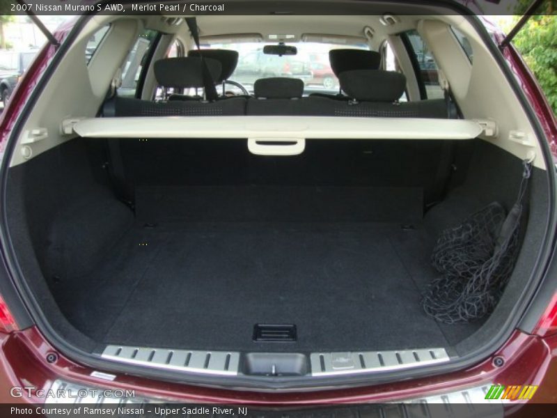 Merlot Pearl / Charcoal 2007 Nissan Murano S AWD