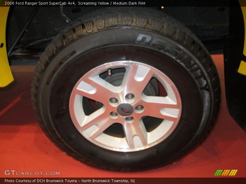 Screaming Yellow / Medium Dark Flint 2006 Ford Ranger Sport SuperCab 4x4