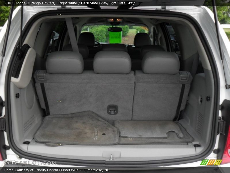 Bright White / Dark Slate Gray/Light Slate Gray 2007 Dodge Durango Limited