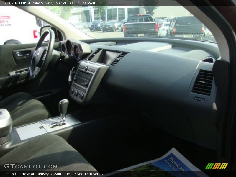 Merlot Pearl / Charcoal 2007 Nissan Murano S AWD