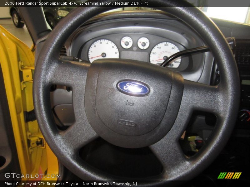 Screaming Yellow / Medium Dark Flint 2006 Ford Ranger Sport SuperCab 4x4