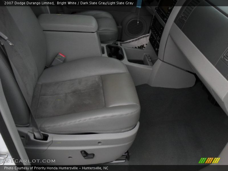 Bright White / Dark Slate Gray/Light Slate Gray 2007 Dodge Durango Limited