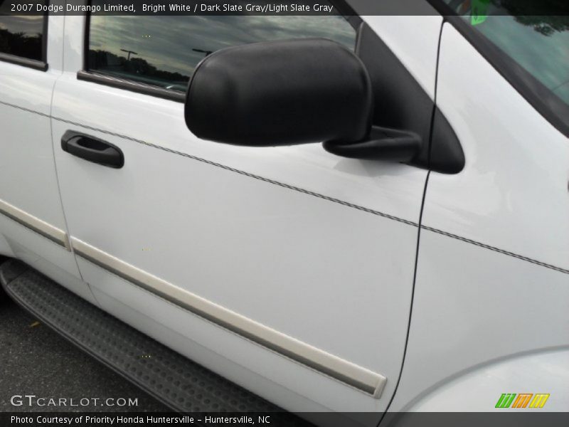 Bright White / Dark Slate Gray/Light Slate Gray 2007 Dodge Durango Limited