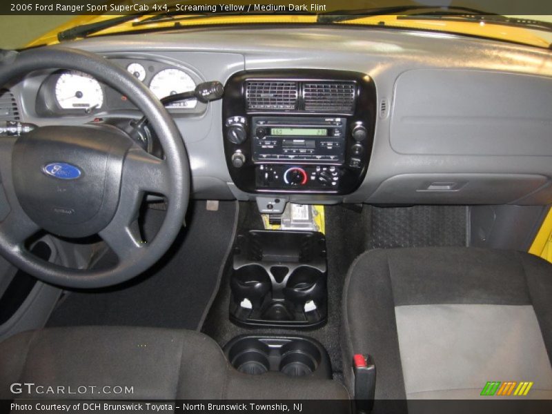 Screaming Yellow / Medium Dark Flint 2006 Ford Ranger Sport SuperCab 4x4