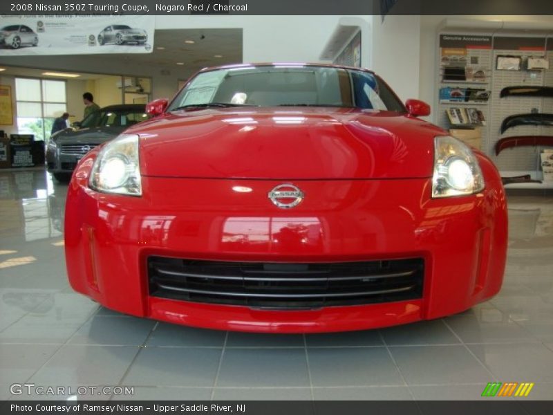 Nogaro Red / Charcoal 2008 Nissan 350Z Touring Coupe