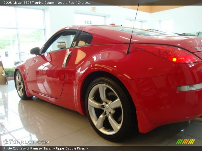 Nogaro Red / Charcoal 2008 Nissan 350Z Touring Coupe