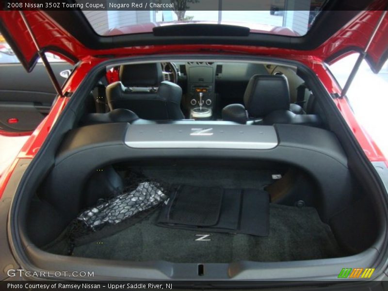 Nogaro Red / Charcoal 2008 Nissan 350Z Touring Coupe