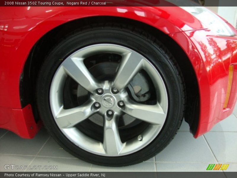 Nogaro Red / Charcoal 2008 Nissan 350Z Touring Coupe