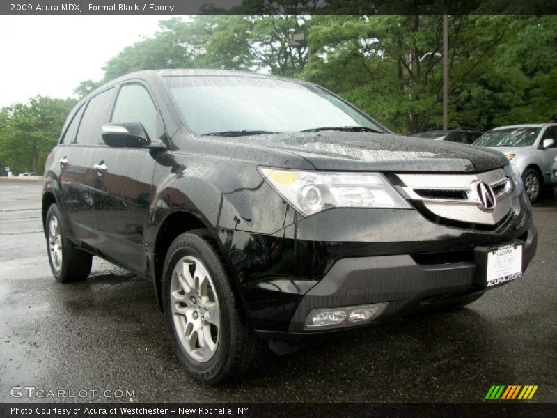 Formal Black / Ebony 2009 Acura MDX