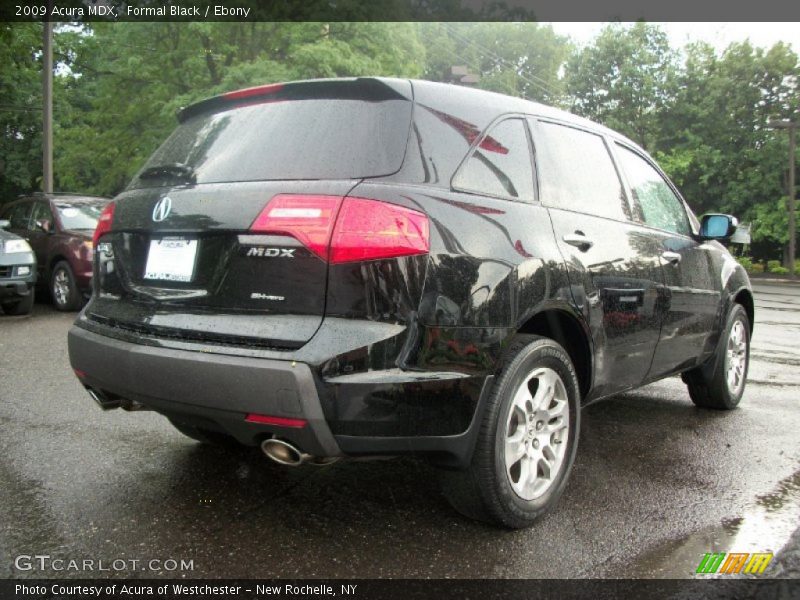 Formal Black / Ebony 2009 Acura MDX