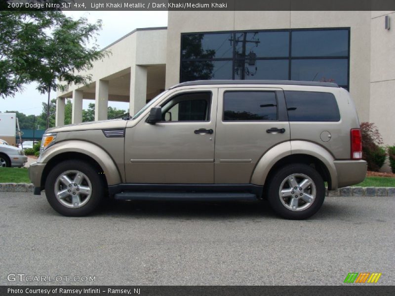 Light Khaki Metallic / Dark Khaki/Medium Khaki 2007 Dodge Nitro SLT 4x4