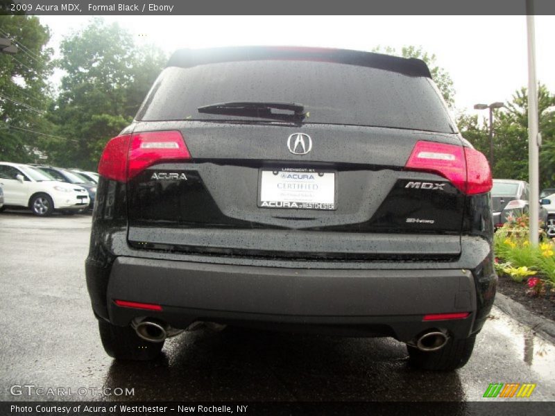 Formal Black / Ebony 2009 Acura MDX