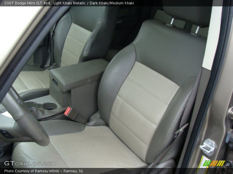 Light Khaki Metallic / Dark Khaki/Medium Khaki 2007 Dodge Nitro SLT 4x4
