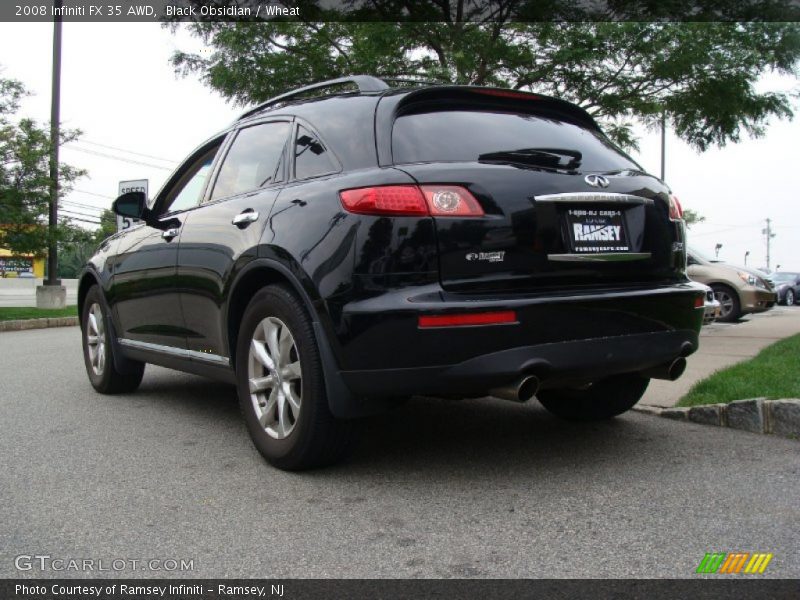 Black Obsidian / Wheat 2008 Infiniti FX 35 AWD