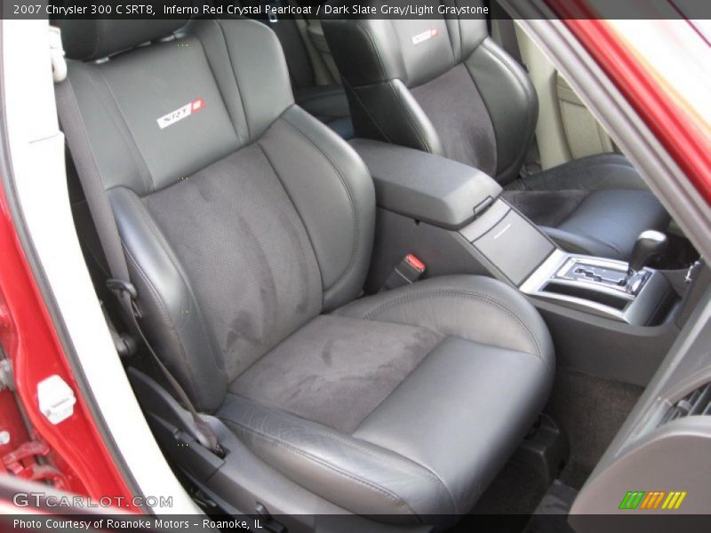  2007 300 C SRT8 Dark Slate Gray/Light Graystone Interior