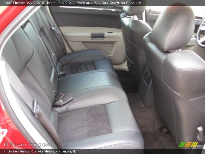  2007 300 C SRT8 Dark Slate Gray/Light Graystone Interior