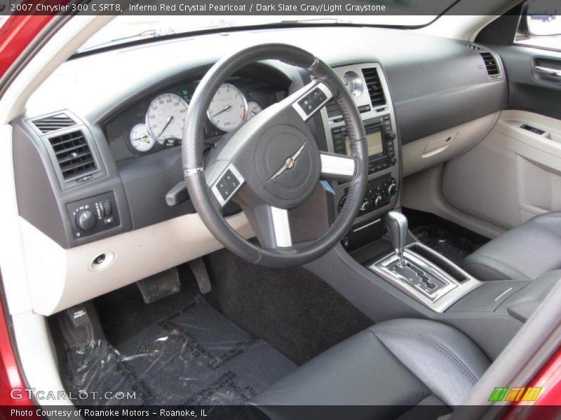 Dark Slate Gray/Light Graystone Interior - 2007 300 C SRT8 