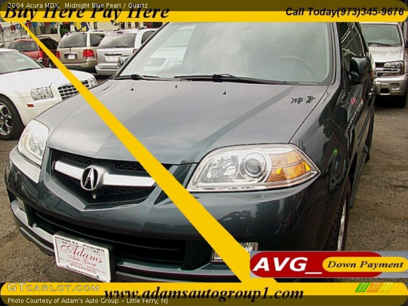 Midnight Blue Pearl / Quartz 2004 Acura MDX