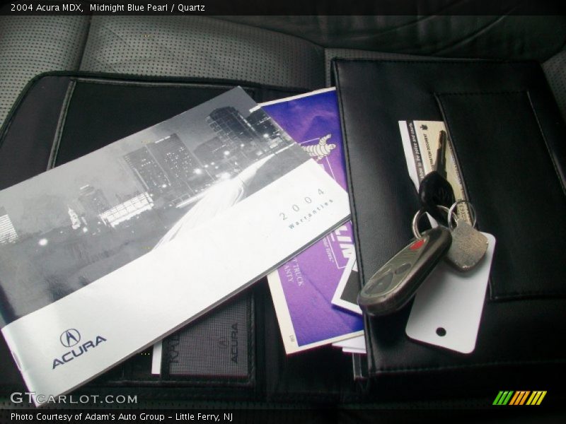 Midnight Blue Pearl / Quartz 2004 Acura MDX